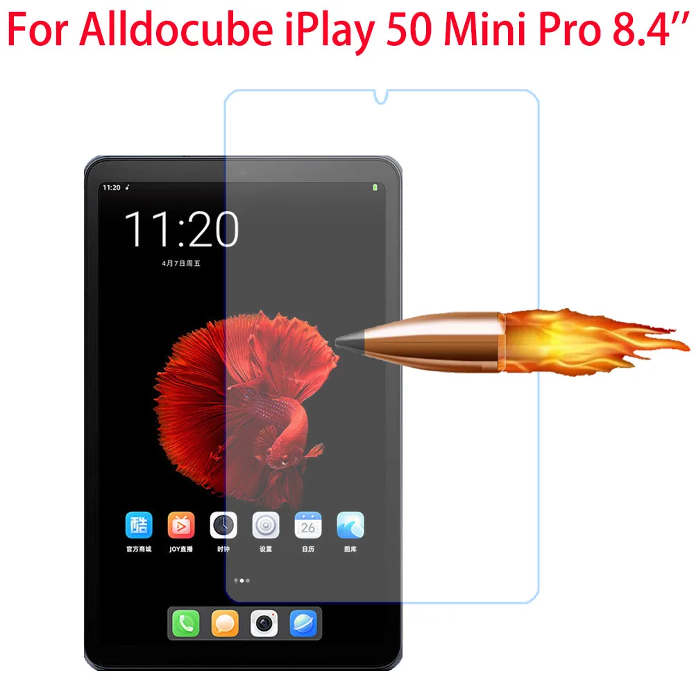 

9H Tempered Glass Screen Protector For Alldocube iPlay 50 Mini Pro 8.4 inch 2023 Tablet Protective Film For iPlay50 Mini Pro