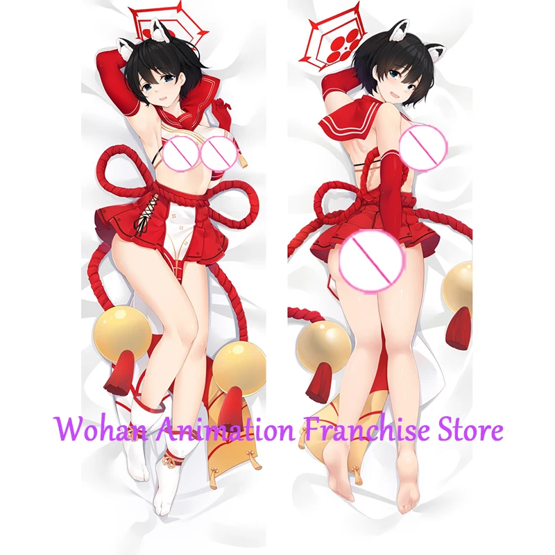 Dakimakura Anime Pillow Cover   Kasuka Tsubaki   Halloween Christmas Decoration Double-sided Print Life-size