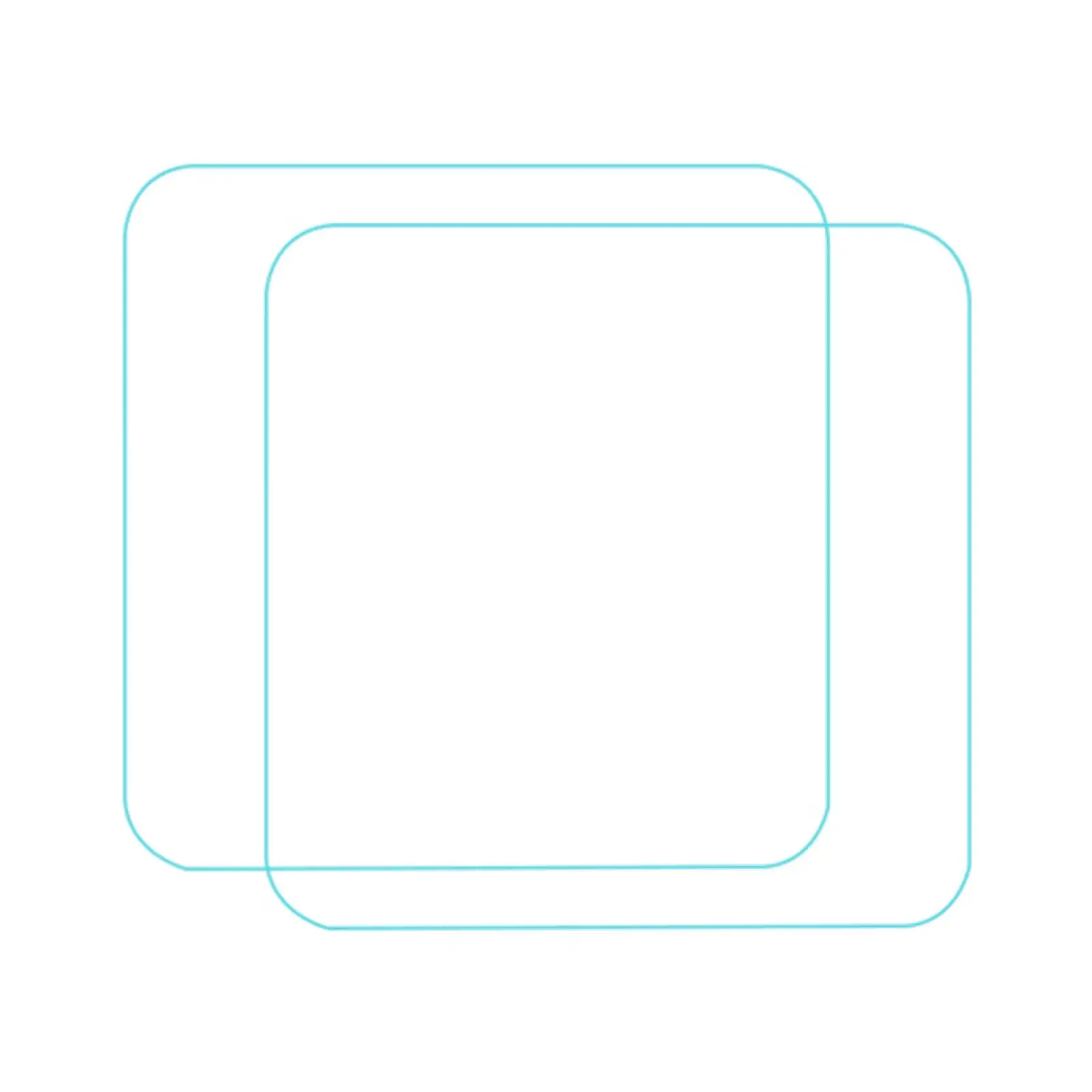 2 조각 강화 유리 필름 화면 보호 9H 경도 땀 방지 보호 버블 프리 투명 투명