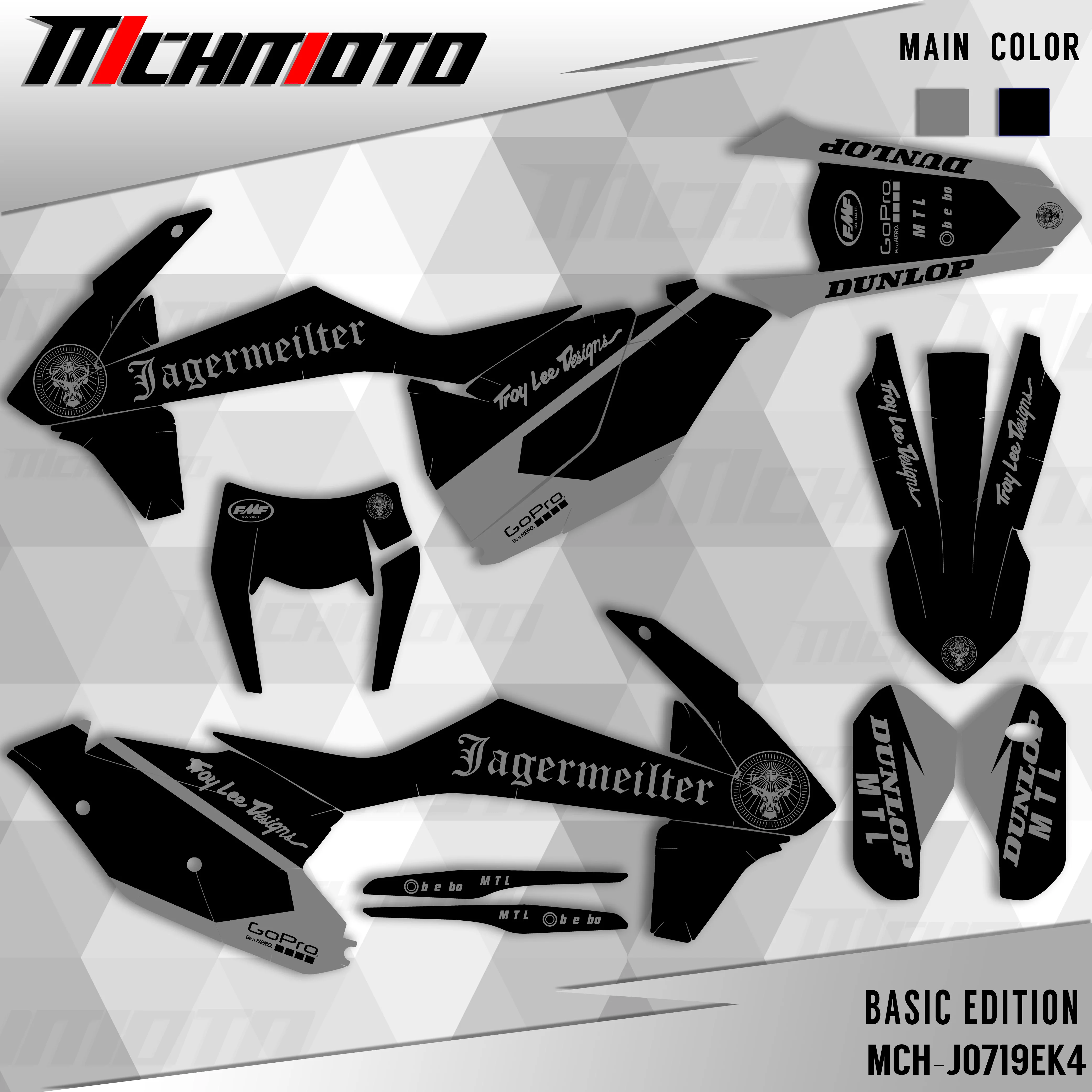 MCHMFG KTM EXC EXCF XCW 2017 2018 2019 ׷ Į ƼĿ,  001
