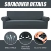 Sofa Seat Cushion Cover Elastic Furniture Protector for Pets Kids Stretch Washable Removable Slipcover Four-Seasons Avaliable 6