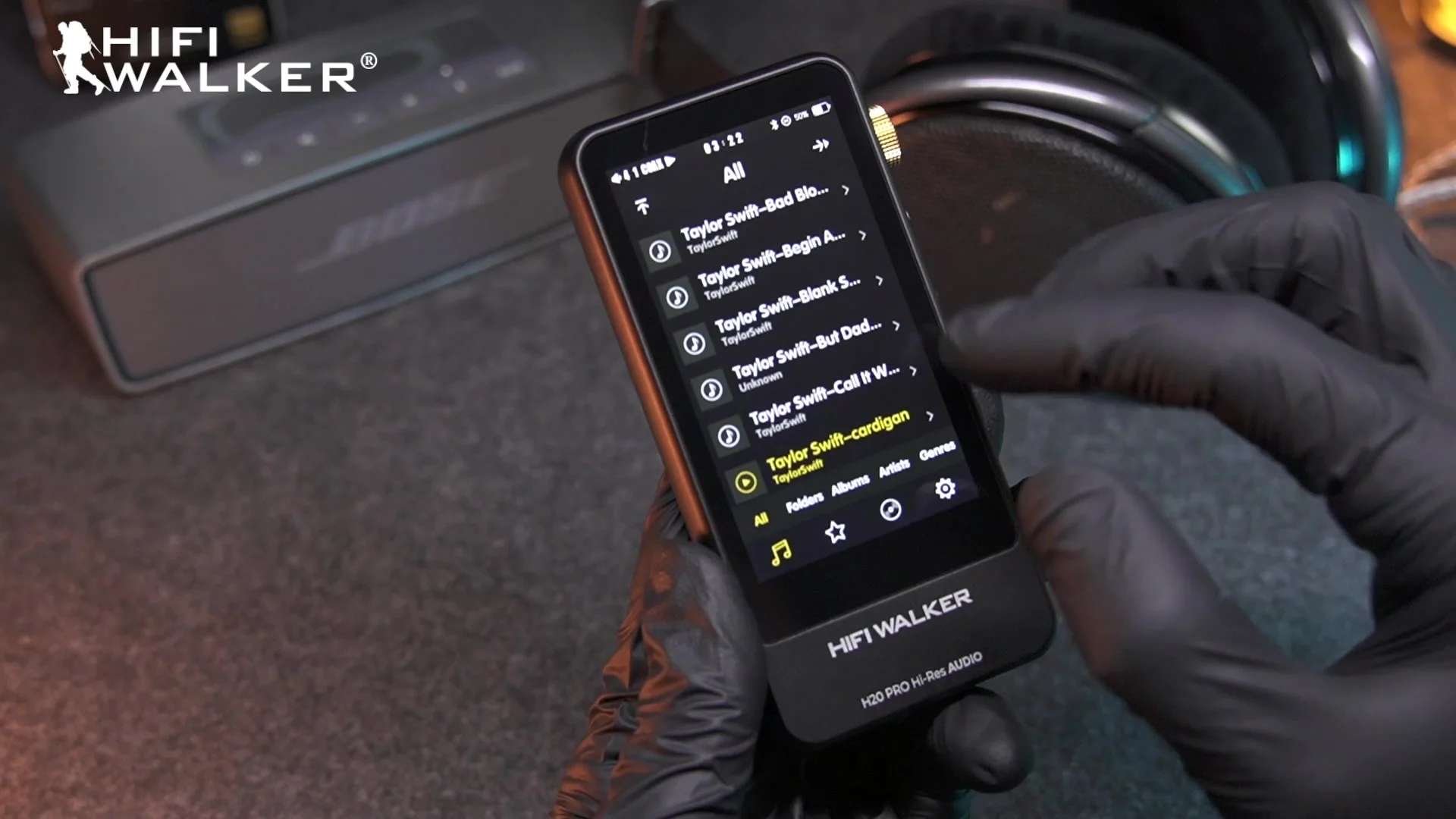 HIFI WALKER H20 Pro DAP 128GB Bluetooth Music Player