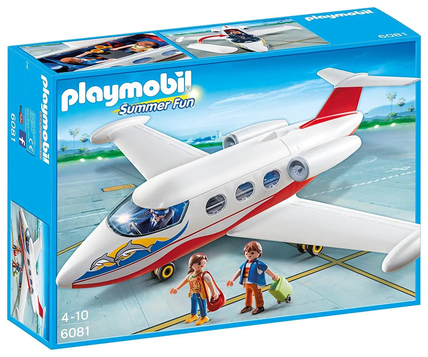 Playmobil 6081 holiday Avion items created Manual