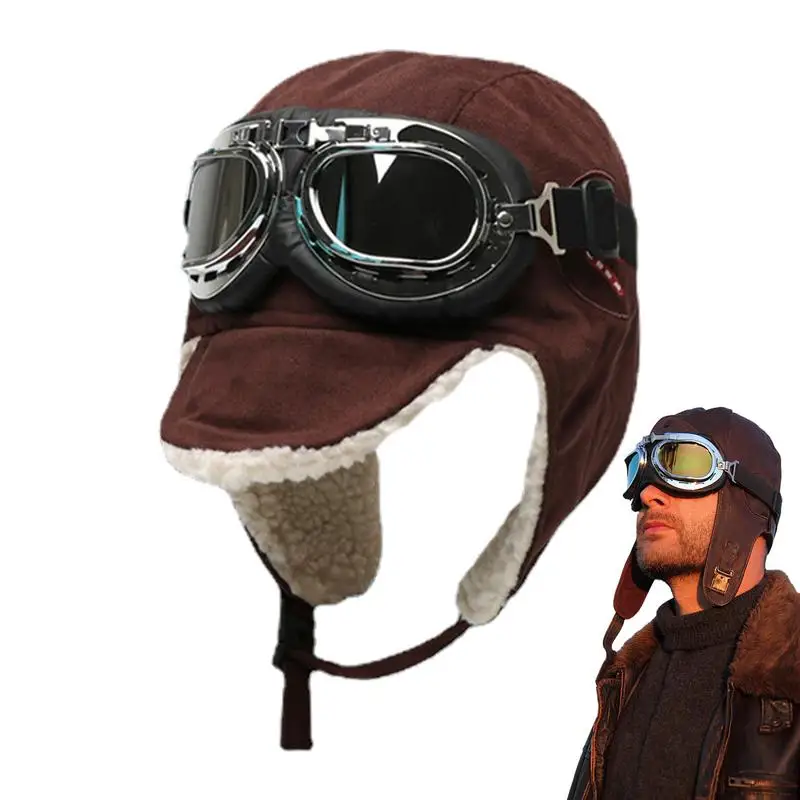 

Мужские и женские зимние очки-авиаторы