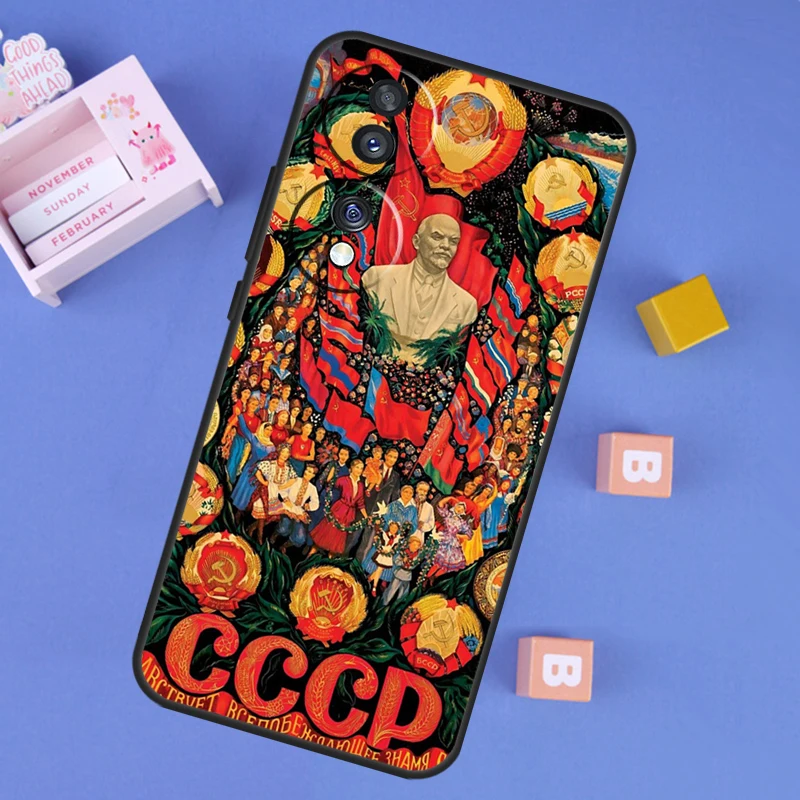 Soviet Union USSR Flag Themed Phone Case – Stylish Back Cover