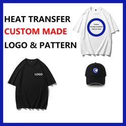 Custom Made Heat Transfer Stickers Clothes Patches Jackets T-shirt Iron On Patch DIY Accessory Logos Cartoon Patterns Letters