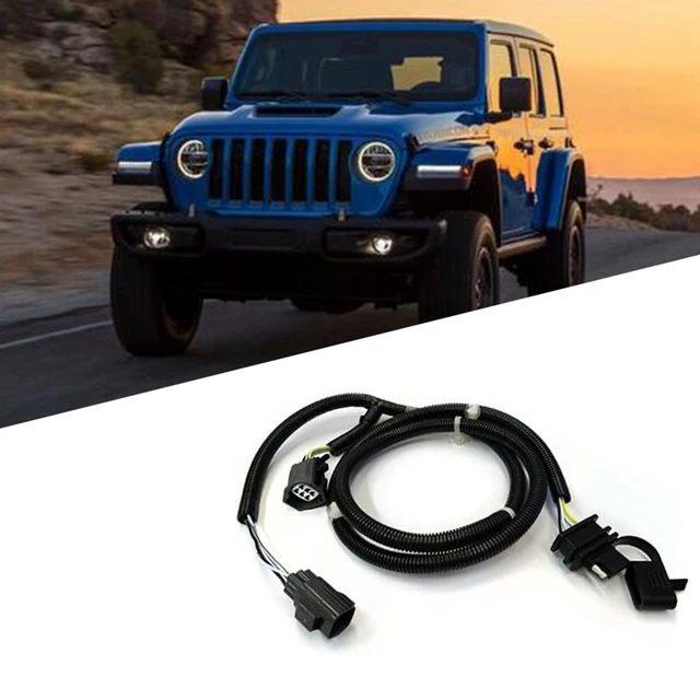 Anhänger kupplung Kabelbaum Kit fit TG-HW2J001B für 07-18 Jeep Wrangler jk  (2dr & 4dr) - AliExpress