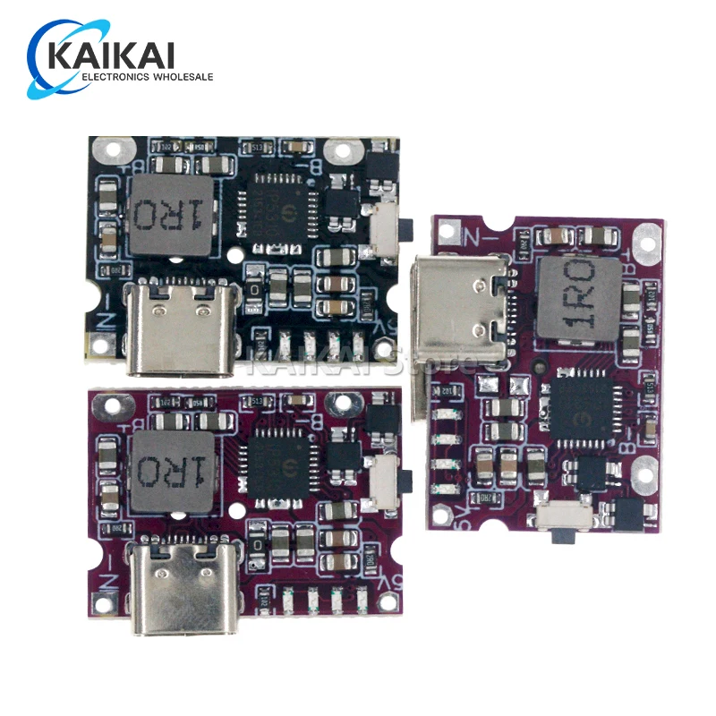 Tipo-C Usb 5V 3.1A Boost Converter Modulo Di Alimentazione Step-Up Ip5310 Accessori Per Power Bank Mobili Con Interruttore Indicatore Led