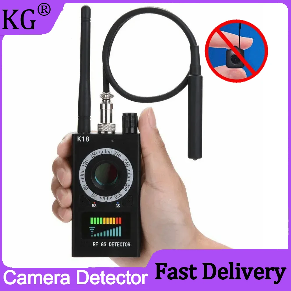 Rilevatore Di Segnale Rf 1Mhz-6.5Ghz Dispositivo Gsm Wireless Localizzatore Gps Laser Pinhole Scansione Obiettivo Finder Gadget Spia Rilevatore Di Cos