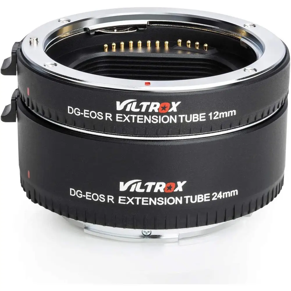 VILTROX DG-EOS R Metal Mount Auto Focus Macro Extension Tube Adapter Ring(12mm+2