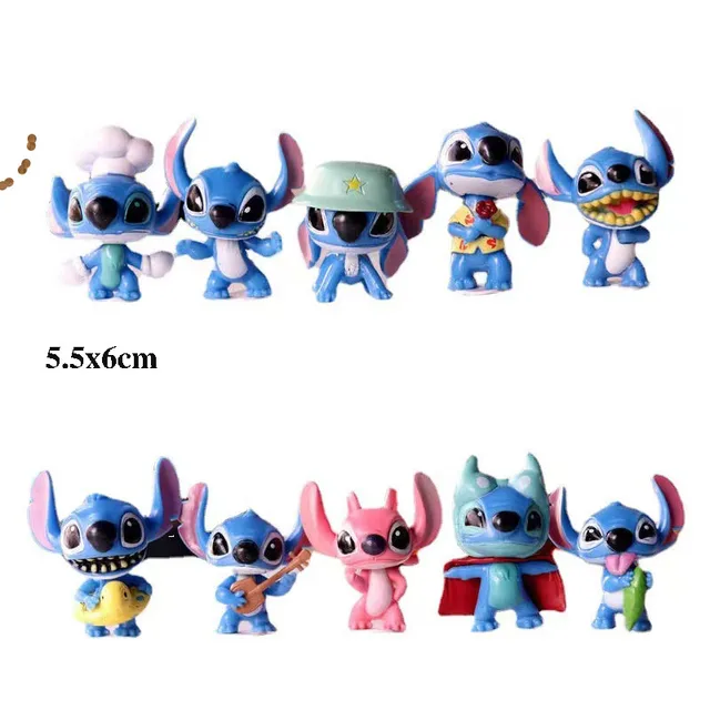 Lilo Stitch Birthday Decoration  Lilo Stitch Cake Decorations - Disney  Glitter Paper - Aliexpress