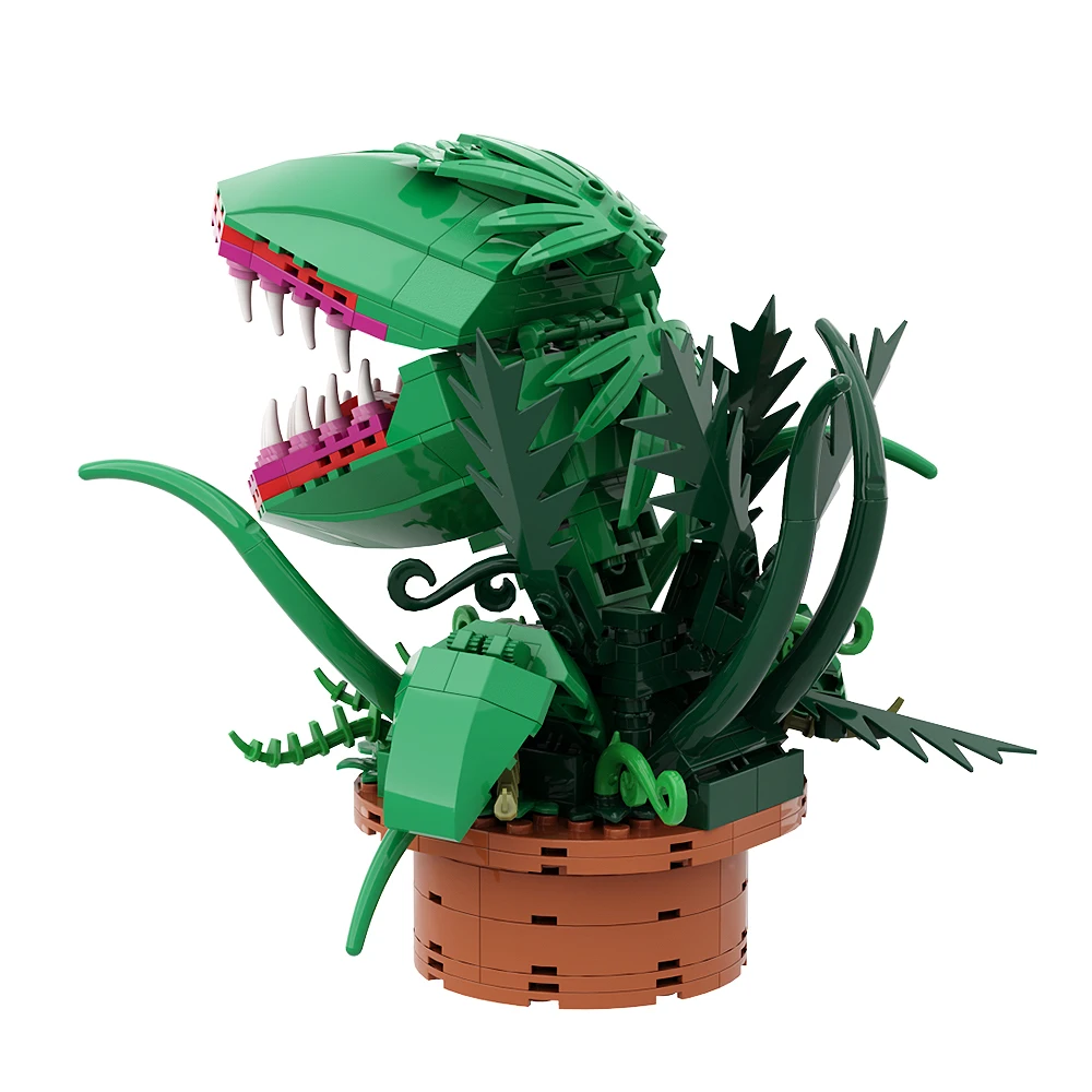 Audrey II Piranha Plant Flower Building Kit Toys,Little Shop of