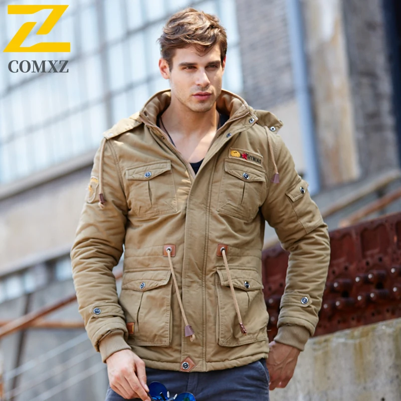 kha:ki　NEW TYPE-65 COAT 2025 New Autumn Winter Jacket Men's High Quality Thick Fleece