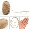 2.5mm Colorful Soft Milk Cotton Yarn For Hand Knitting Crochet Woven Handbag Sweater Thick Wool Threads DIY Crafts Shoes Scarves 3