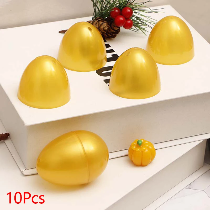 

10pcs Fillable Easter Eggs Giant Easter Egg For Basket Fillers Party Favors Toys