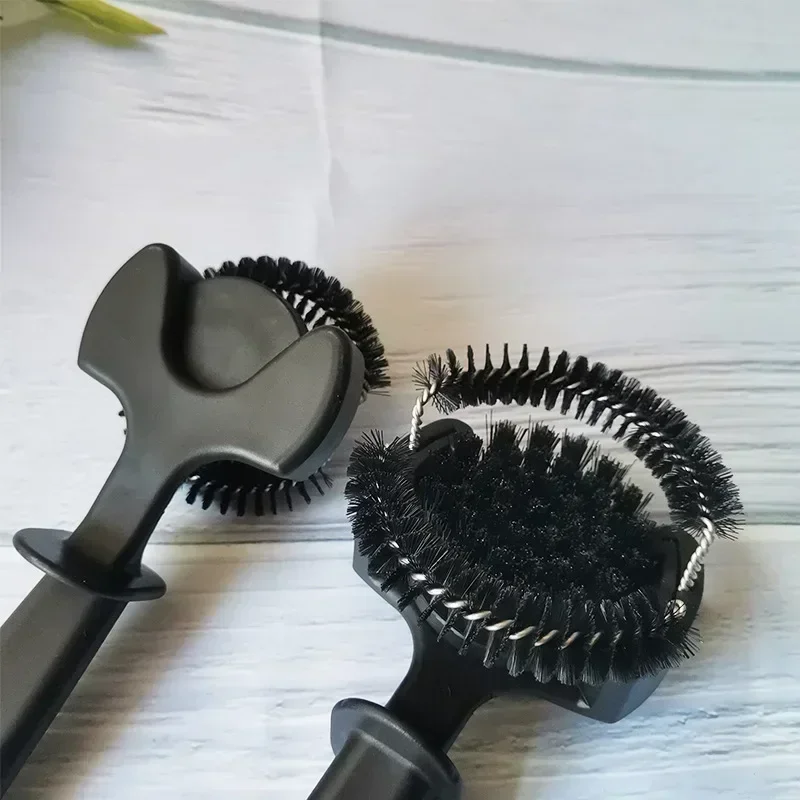 Coffee machine brush cleaner round brushes grinder cleaning tools