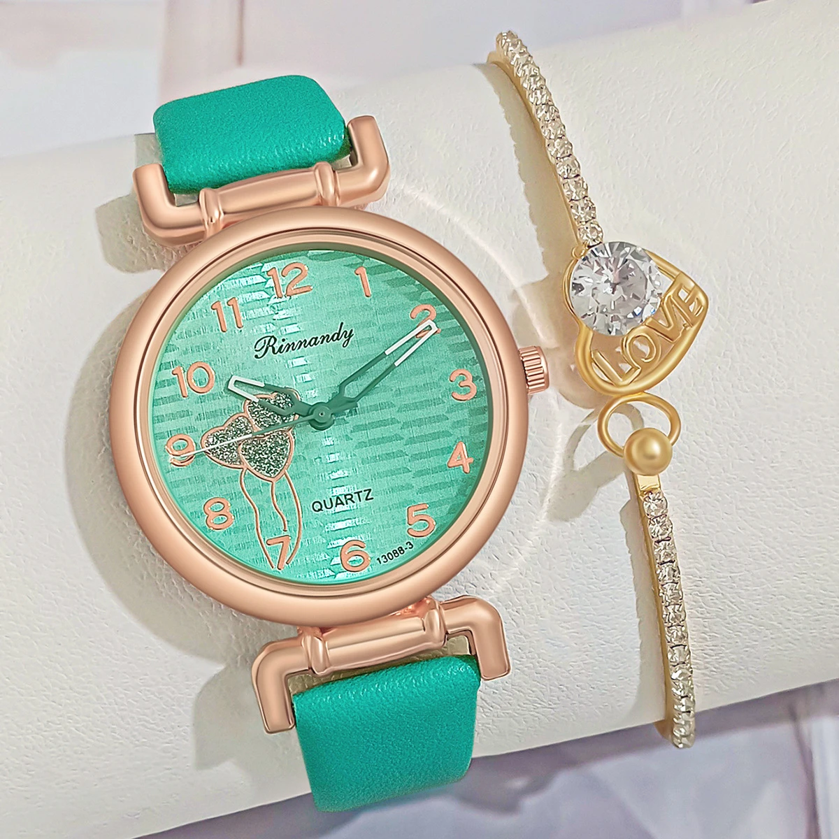 

New Brand Heart Dial Women Quartz Watches PU Leather Strap Fashion Leisure Versatile Wristwatches Dropshipping Reloj Mujer