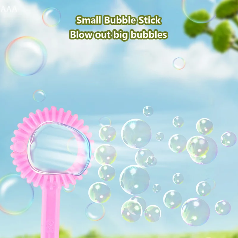 Soap Bubble Ping Pong Racket Kids Sports Intertainment Toys Parent-child Interaction Table Tennis Bubble Racket Game 2Pcs