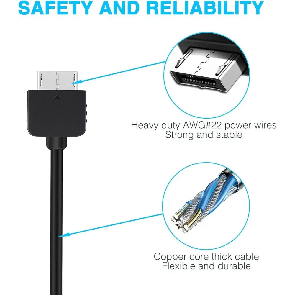 PSVita 고속 USB 충전 케이블, 2 in 1 데이터 동기화 코드, 휴대용 콘솔, 플레이스테이션 Vita 1000, 1m 전원 충전기 라인