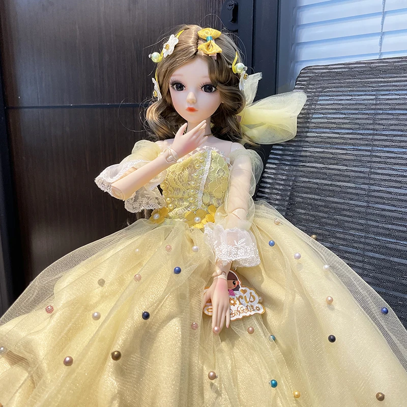 

Кукла шарнирная, 60 см, с париком