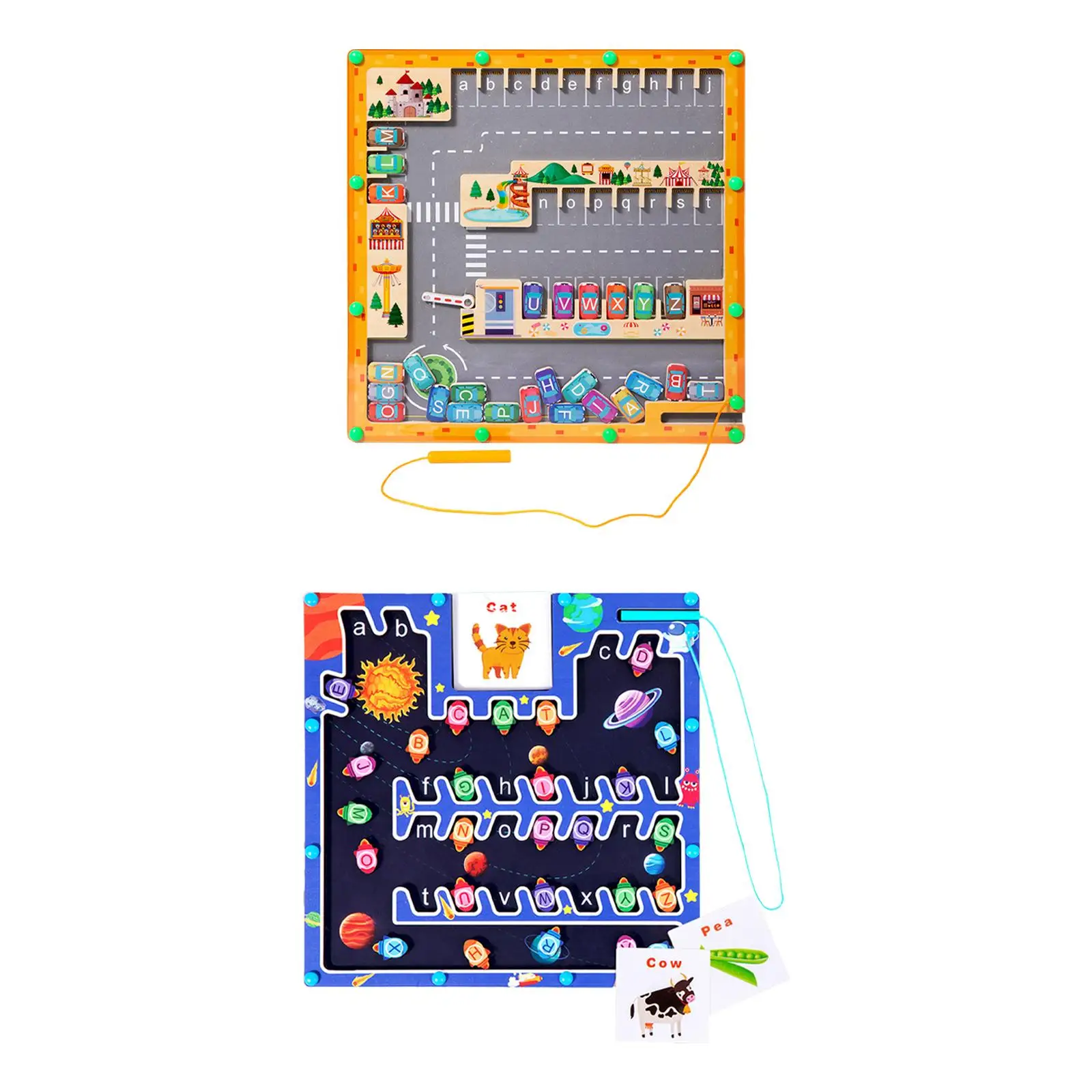 

Магнитный алфавит, лабиринт с буквами, головоломка для дошкольного обучения, игра с буквами для обучения, для мальчиков и девочек