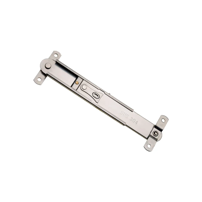 Upper Hanging Window 304 Stainless Steel Sliding Support Limit Push-pull Plastic Rod Outside and Inside Open