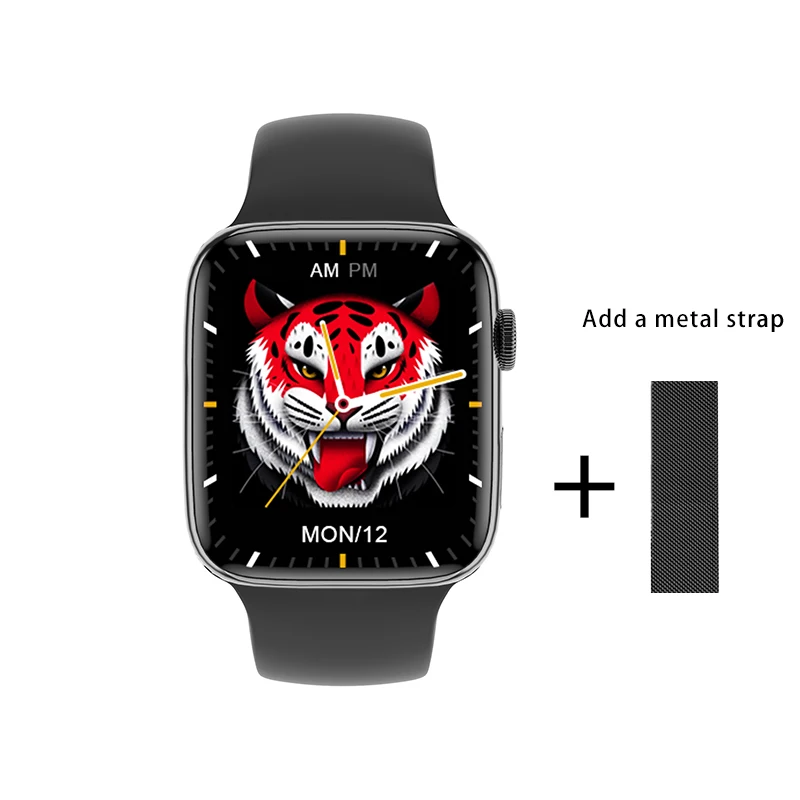 DT7 Max Smart Watch Men Series 7 GPS Track NFC Call Wireless Charging Heart Rate Smartwatch Women PK IWO W27 W37 Pro DT7 PLUS 