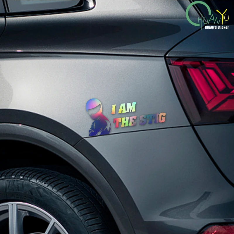 I Am The Stig Jdm Car Window Decal Stickers | Custom Made In The USA - Foto 6