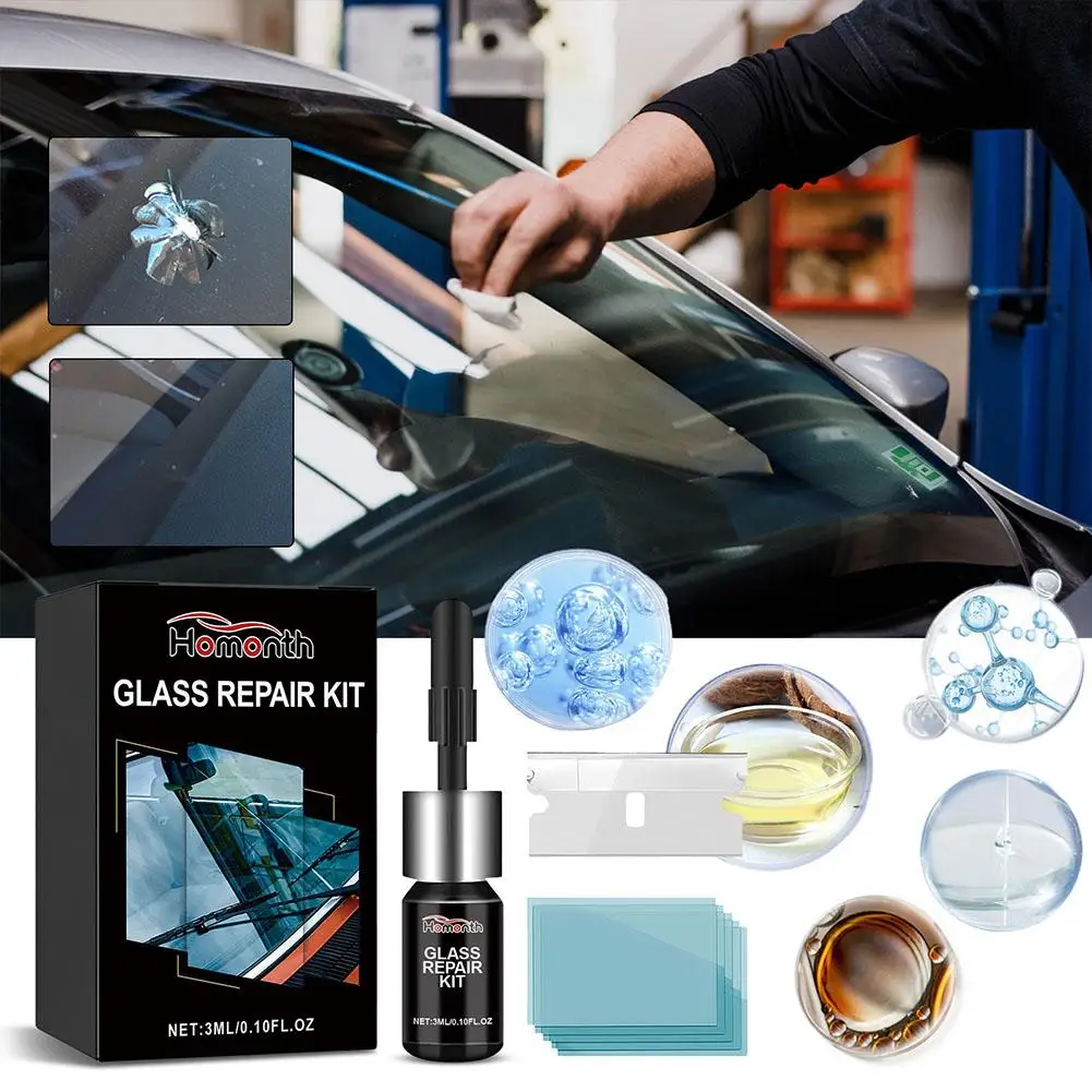 Car Window Cracks Gone Glass Repair Kit DIY Car Windshield windshield kit Dropshipping Glass Repair repair Revolutionary Ki K9J2