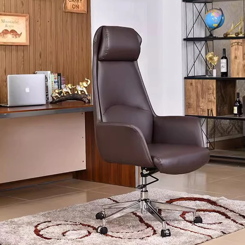handle free shipping office chairs roller leather swivel pillow massage work chair lounge comfortable cadeira gamer furniture Free Shipping Executive Office Chairs Roller Swivel Pillow Wheels Lazy Work Chair Korean Lounge Cadeira Gamer Office Furniture