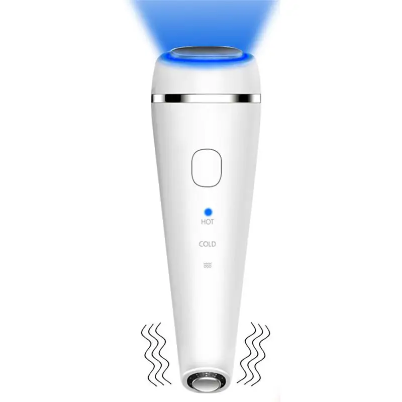 

Facial Massager LED Skin Care Massager Machine Handheld Vibration Skin Rejuvenating Relaxation Device For Smoother Tighter Face