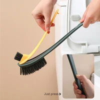 Long Handle Toilet Brush with Gap Small Brush Wall-Mounted No Dead Angle Cleaning Floor Bathroom Accessories Escobilla Wc Ecoco 5