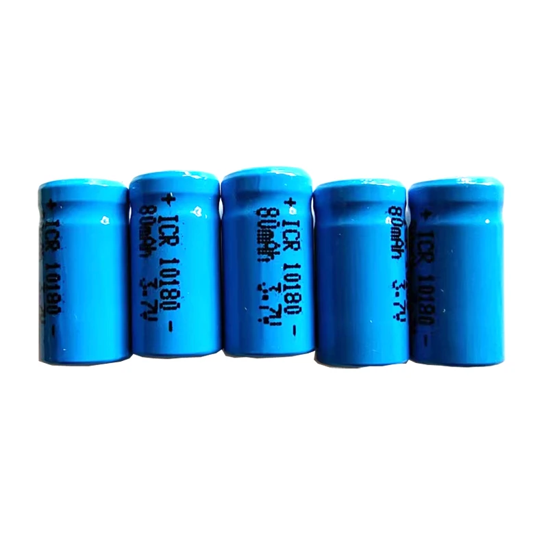 3.7V High Quality 10180 Rechargeable Li-ion Battery 80mAh For Mini UC02 LED Flashlight Torch And Speaker