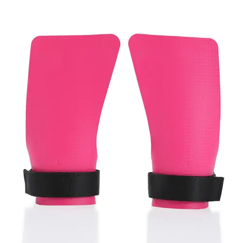 A Pair of Carbon No Finger Hole Hand Grips for Crossfit Pull Ups Cross Training Kettlebell Gymnastics Workout Palm Protector - Image 22
