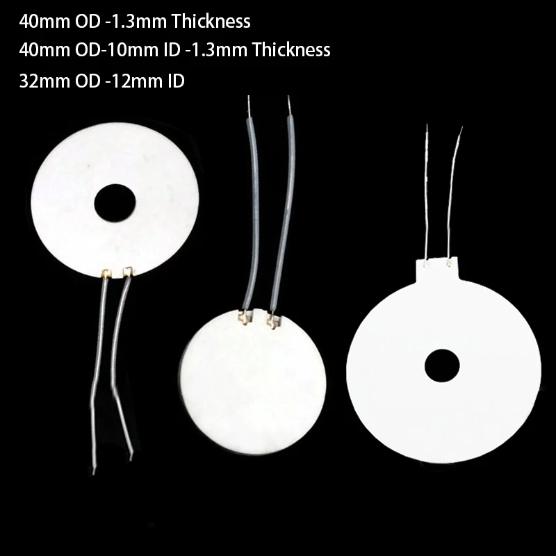 Htcc Alumina Ptc Anel Anular Circular Instantânea Aquecedor de Cerâmica de Metal Mch 32 40 mm od 12 10 mm id 5v 12v 18v 20 24 36 48v 110v 220v