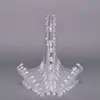 Clear Plastic Acrylic Easels Table Top Plate Holder Dish Bowl Racks Photos Picture Frame Folding Stand Storage Home Decor Holder 5