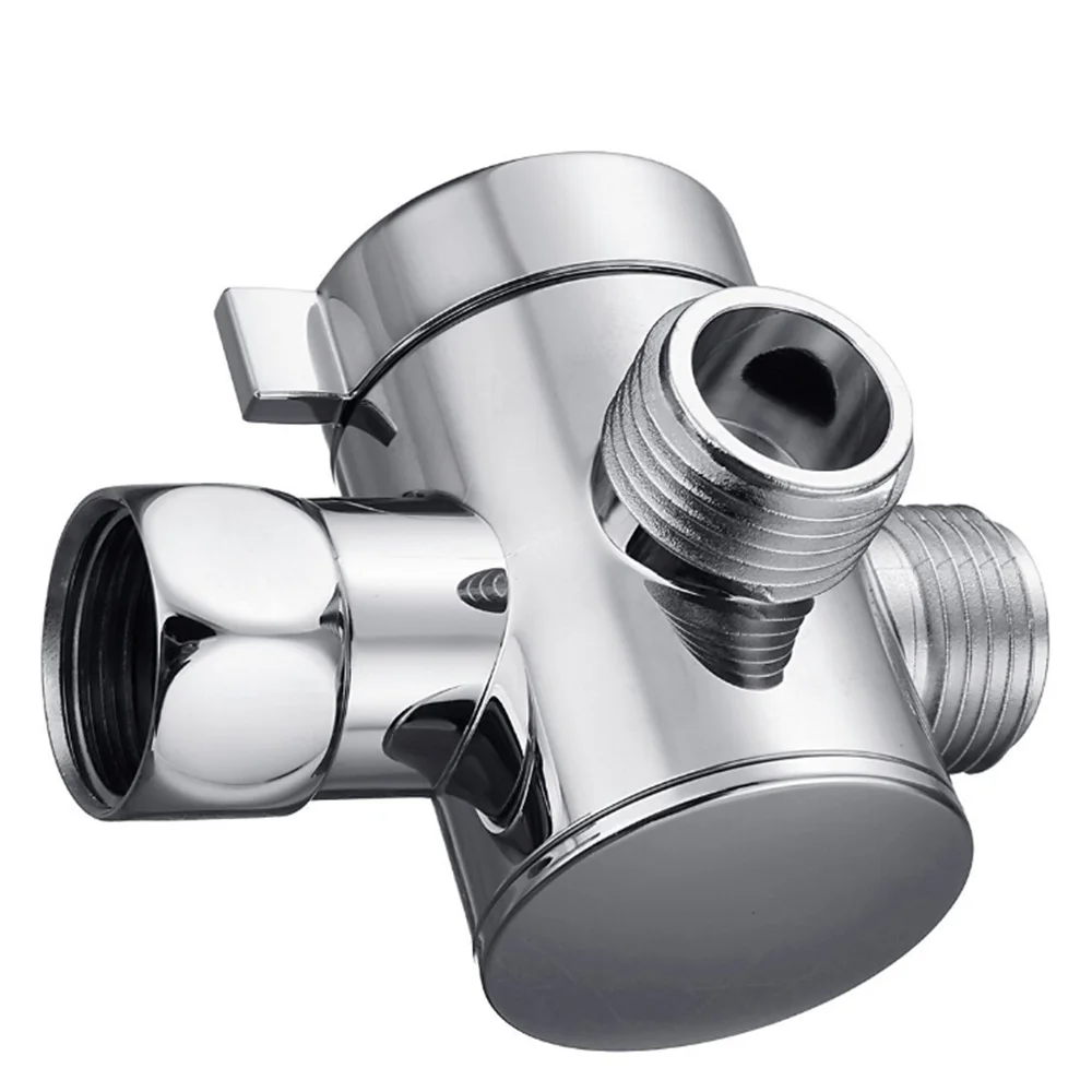Shower Conversion Water Out Of The Tee Arm Shunt Shunt Pipe Diverter Valve Inlet Pipe Fittings Faucet Bathroom Tool JU0023