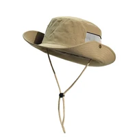 Outdoor Bucket Hats Sun Hat Sun Protection Spring Summer Quick Drying Boonie Hat for Fishing Hiking Garden Safari Beach 3