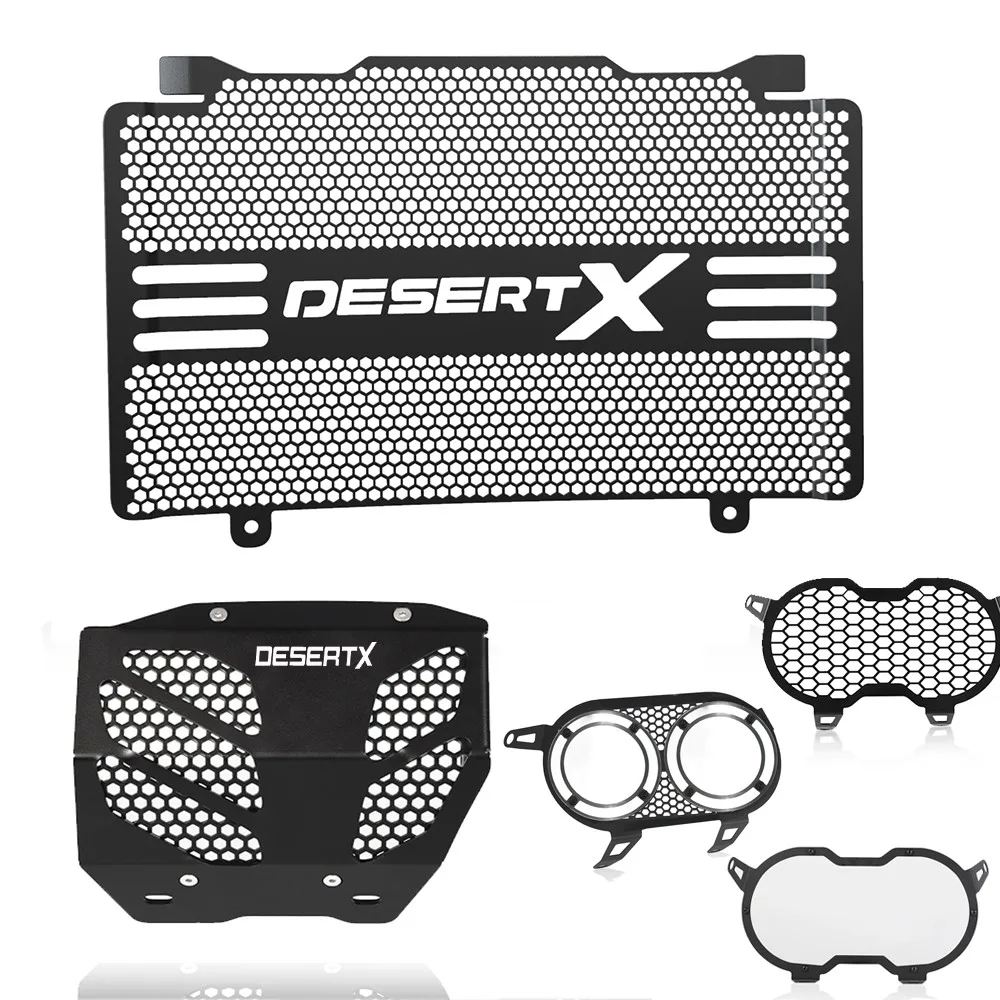 

2022 2023 Motorcycle Accessories For Ducati DesertX Desert X Engine Guard Protector Radiator Grille Grill Guard Cover Protection