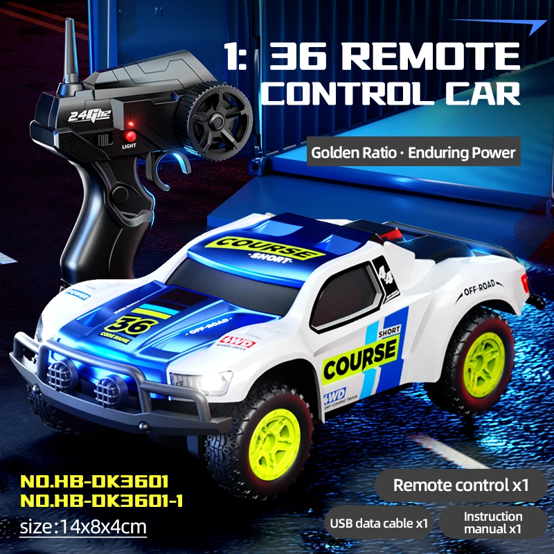 High-Speed Mini 4WD Off-Road Racing Truck Toy