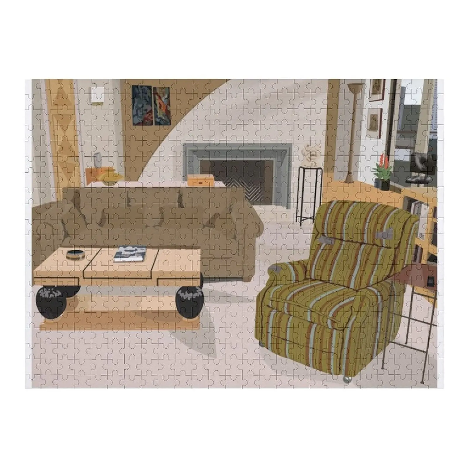 

Nostalgia in a Box: Frasier Jigsaw Puzzle Animal Customized Gifts For Kids Custom Name Wood Jigsaw For Kids Puzzle