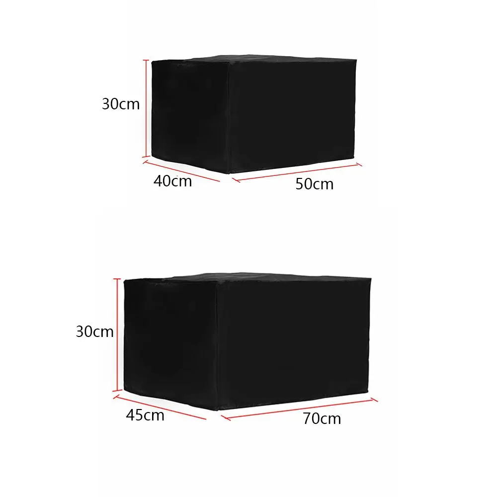 Black Silver Durable 3D Printer Office Supplies Copier Waterproof Cover Protective Cover Printer Dust