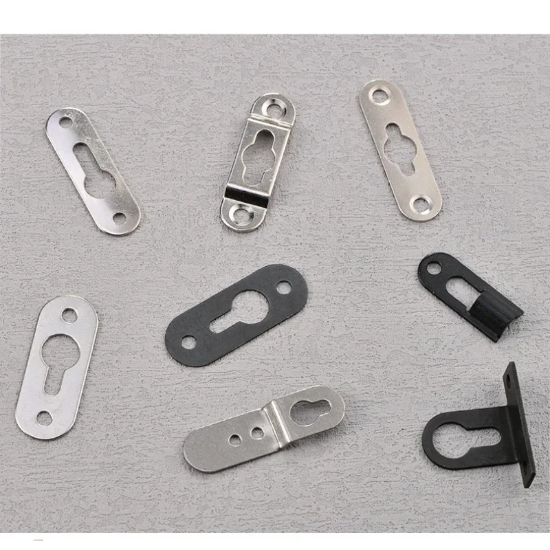10pcs picture frame buckle Picture frame hook Double hole hook picture hidden buckle hoist pendant hardware accessories
