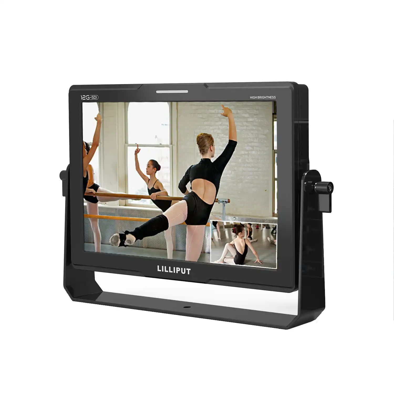 LILLIPUT Q10 10.1inch 1500nits 4K HD 2.0 12G-SDI Ultra Brightness HDR 3D-LUT Multiview On-Camera Monitor For Broadcast Video