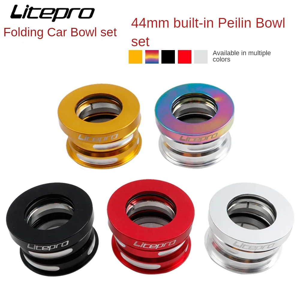 Jeu de bols à double roulements en alliage d'aluminium pour casque de