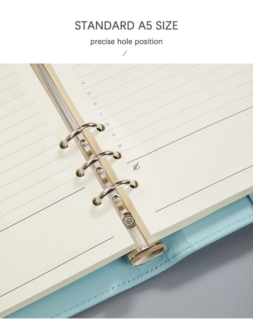 2021 2022 2023 2024 Business Executive A5 A6 Spiral Agenda Paper Filofax  Refills Beige Color - AliExpress