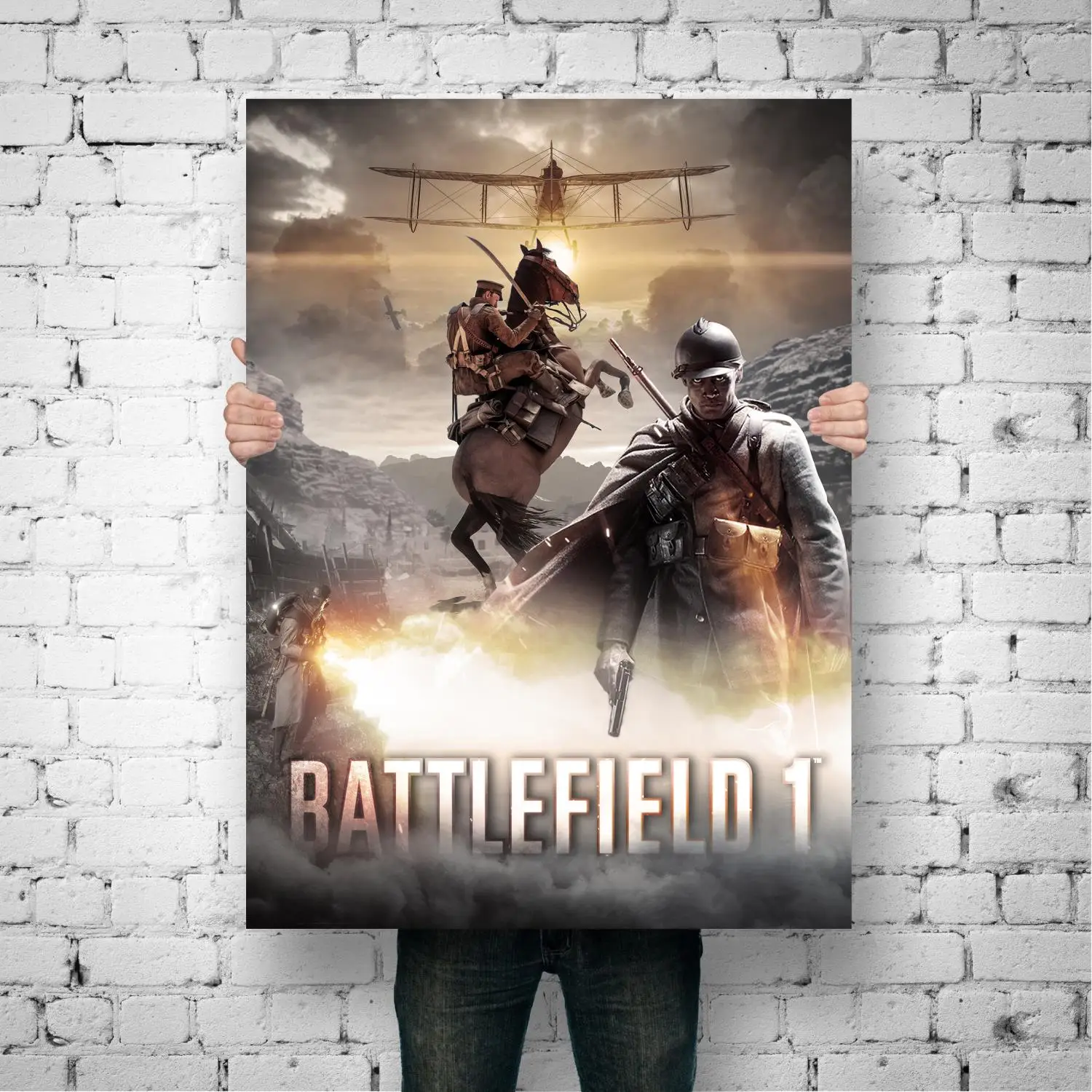 battlefield video game Decorative Canvas Posters Room Bar Cafe