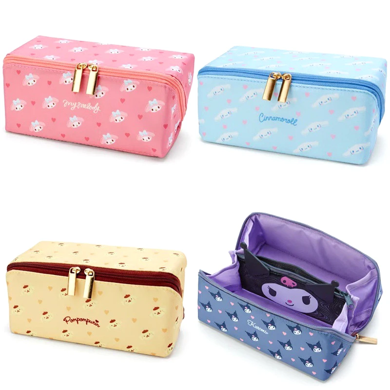 

Kawaii Sanrio косметичка большой емкости коробка для хранения помады бровей карандашей подводки глаз Органайзер портативная косметичка