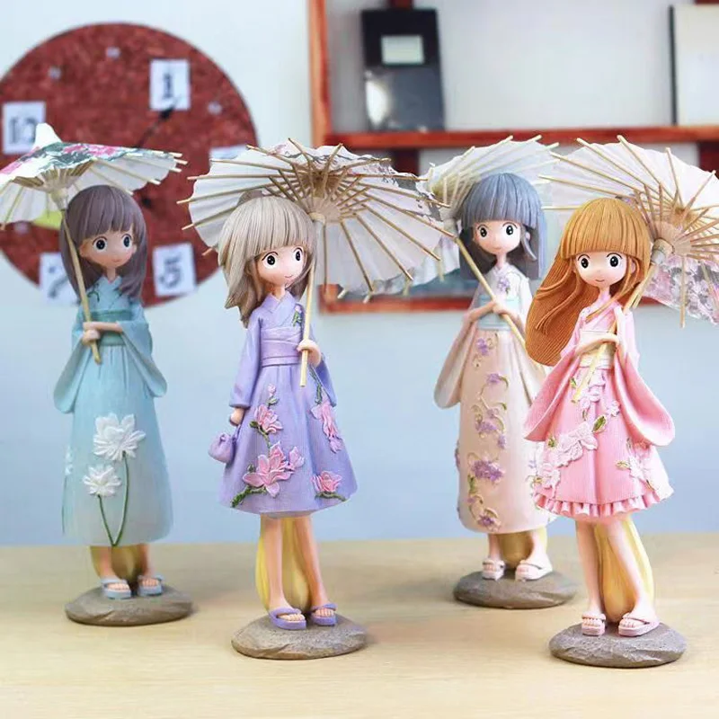 

Cute Girls Model Ornament Creative Sweety Ornaments Modern Home Decoration Living Room For Good Friend Gift