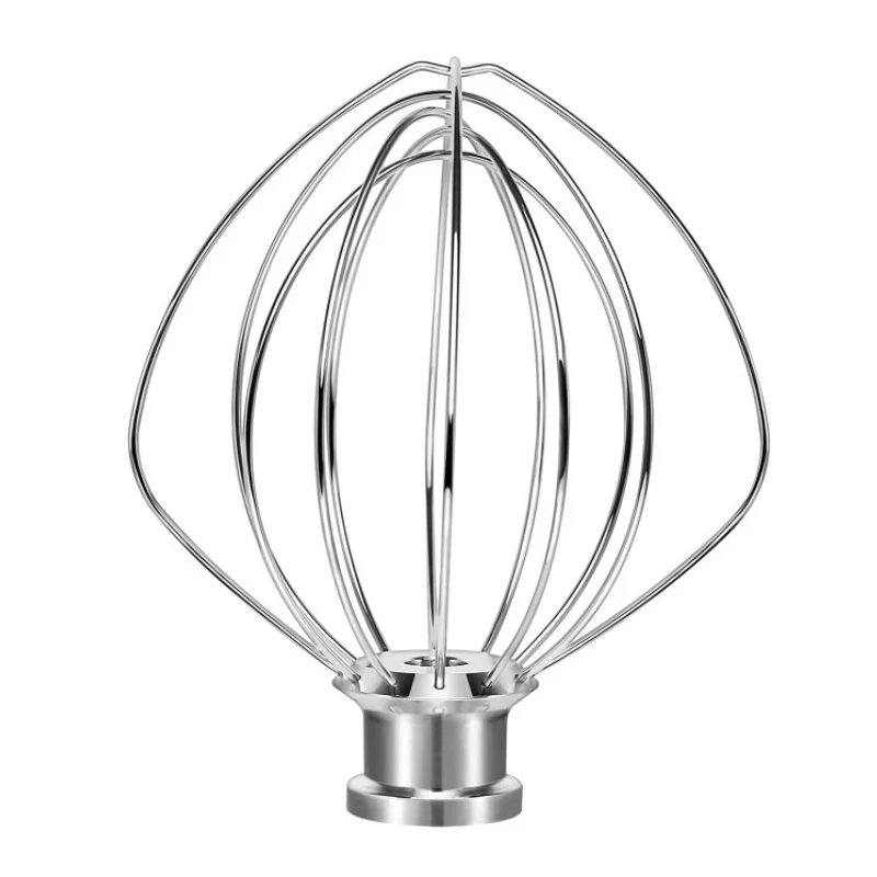 New K45WW KitchenAid Stainless Steel Whisk Whip Mixer Flour Cake Food Balloon Whisk 4.5QT Fits Mixers Egg Cream Kitchen Tools rotary whisk balloon wire whisk ball whisk wire whisk